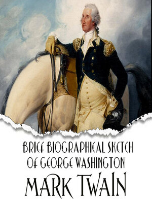 cover image of Brief Biographical Sketch of George Washington